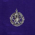Handfast Celtic Silver Pendant